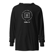 Load image into Gallery viewer, HSLV Circle Hooded long-sleeve tee