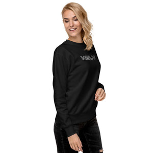 Minimal Blk Logo Unisex Premium Sweatshirt