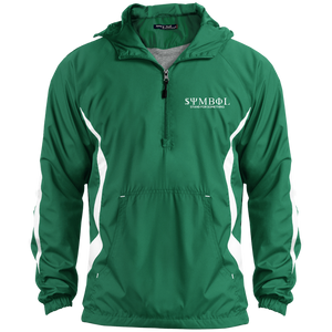 JST63 Sport-Tek Unisex Colorblock Raglan Anorak