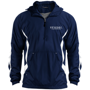 JST63 Sport-Tek Unisex Colorblock Raglan Anorak