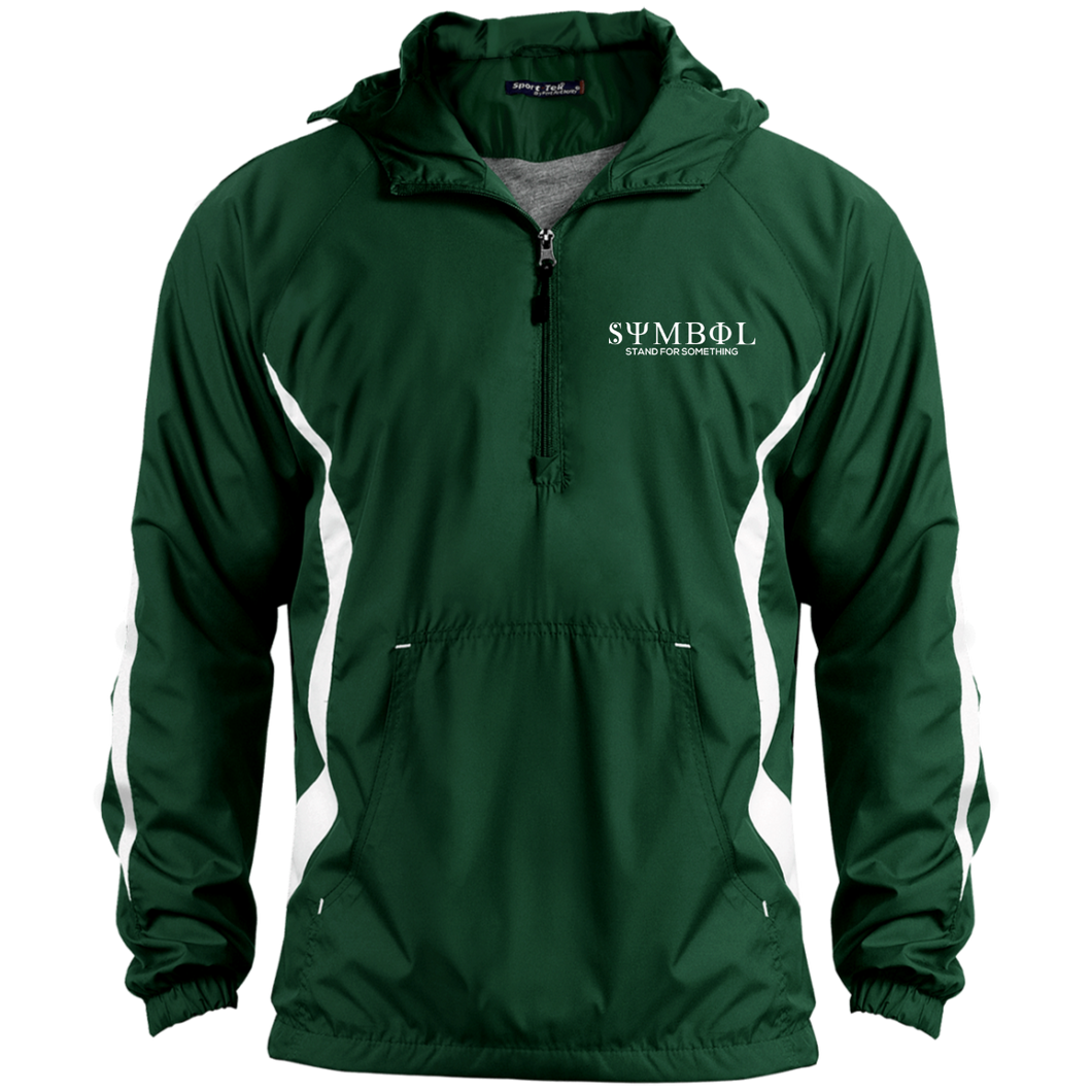 JST63 Sport-Tek Unisex Colorblock Raglan Anorak