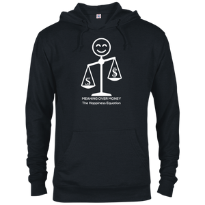 Meaning over Money Symbol Delta French Terry Hoodie