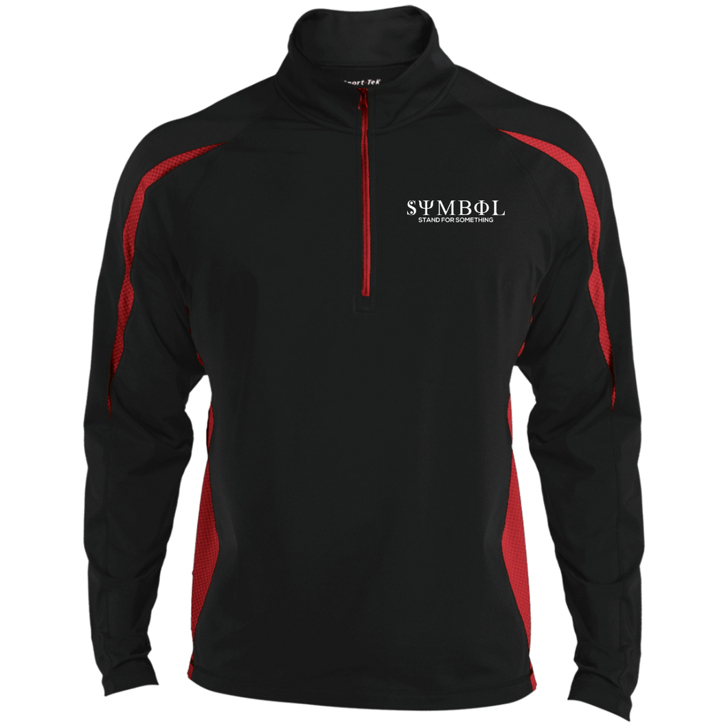 Symbol-Stand for Something Sport-Tek Men's Sport  1/2 Zip