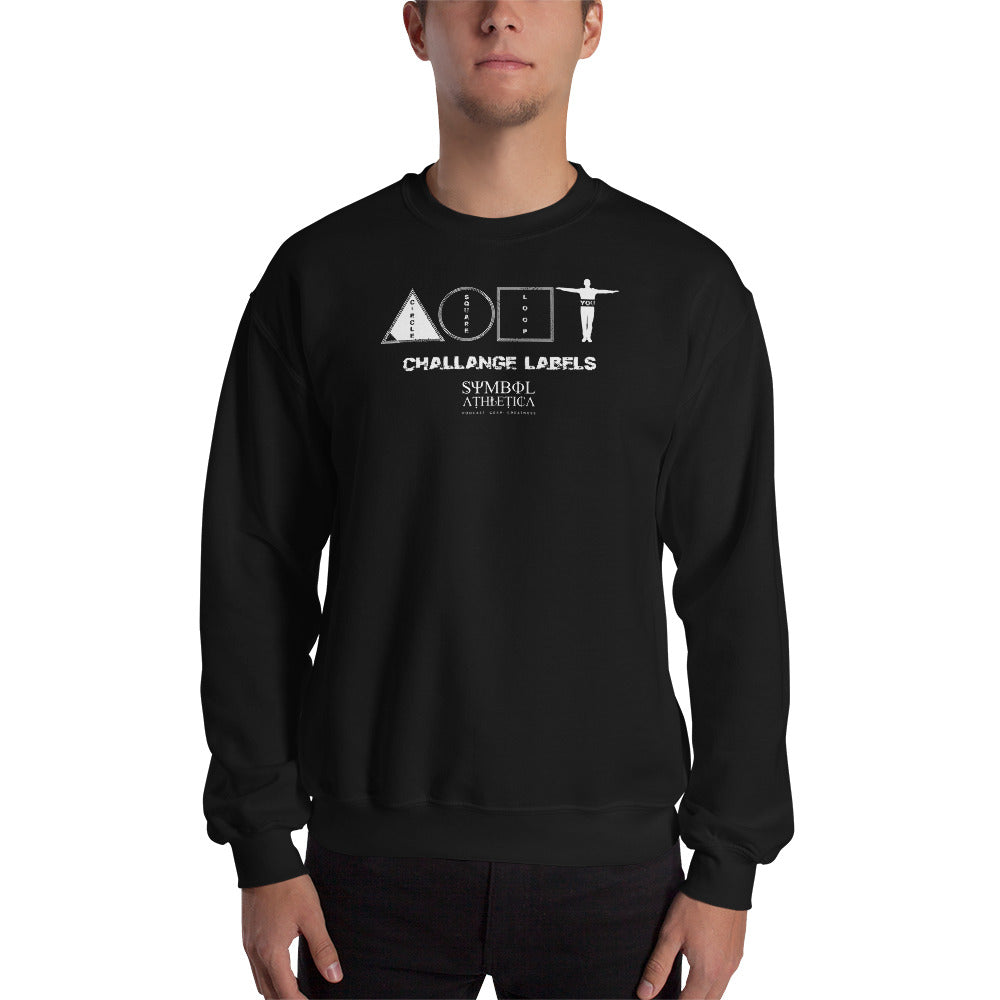 Challenge Labels Sweatshirt -black
