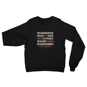 Symbol keto paleo sweatshirt